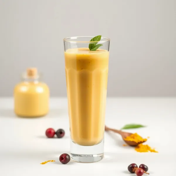 Immune-Boosting Turmeric Hemp Milk Smoothie