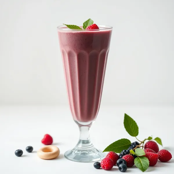 Smoothie Keto d'Açaï et Lait de Cajou