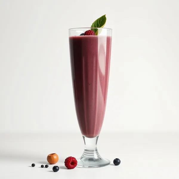 Smoothie de Açaí e Avelã Amigável com Keto