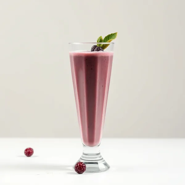 Keto-Friendly Acai Oat Milk Smoothie