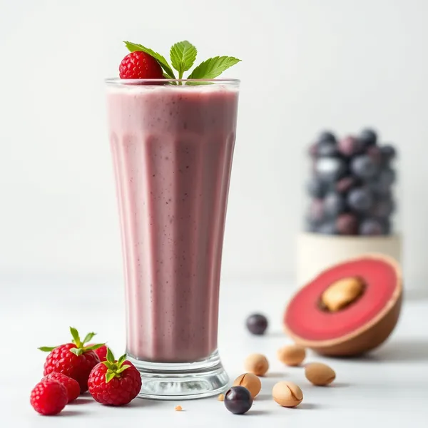 Smoothie Amical Keto d'Açaï et Pistache
