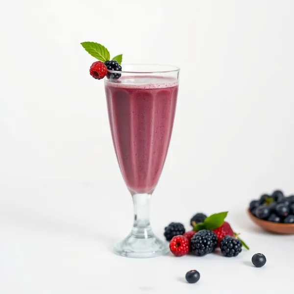 Keto-Friendly Acai Protein Shake Smoothie