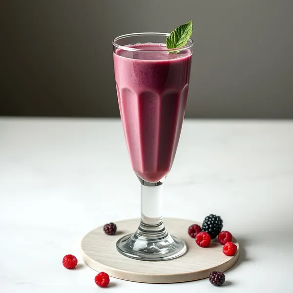 Smoothie Keto d'Açaï et Lait de Riz