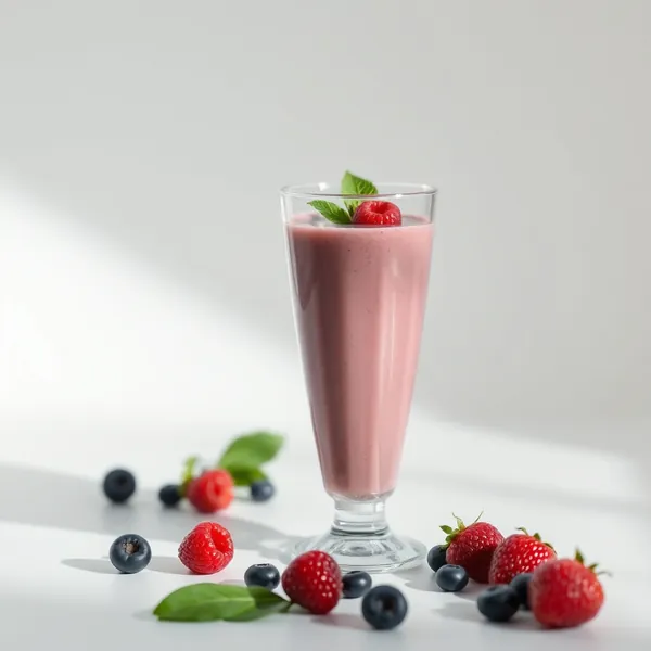 Smoothie d'Açaï avec Lait d'Épeautre Amical pour Keto