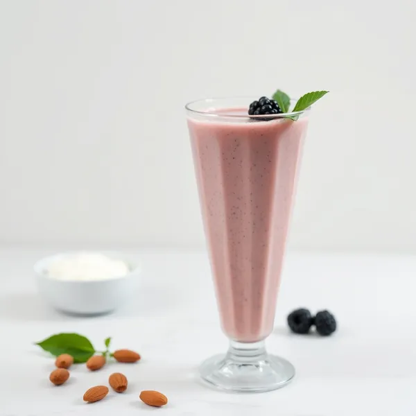 Keto-Friendly Almond Butter Greek Yogurt Smoothie