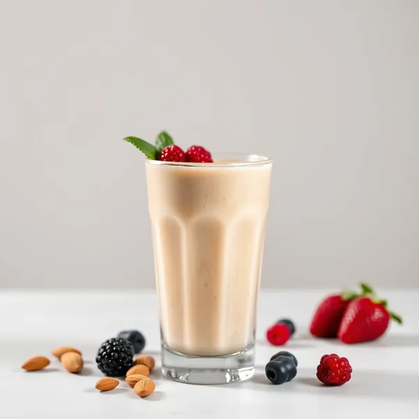 Smoothie de Beurre d'Amande et Lait de Riz Amical Keto
