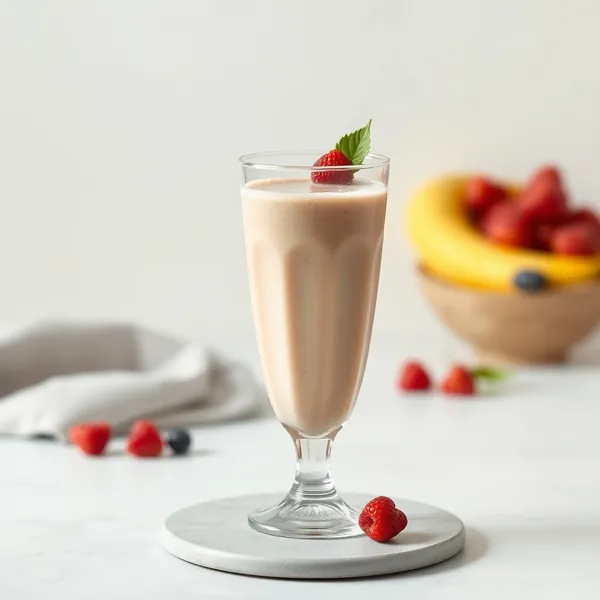 Batido de Mantequilla de Almendra y Leche de Espelta Amigable Keto