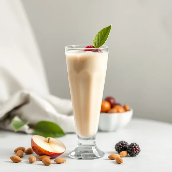 Keto-Friendly Apple Almond Milk Smoothie