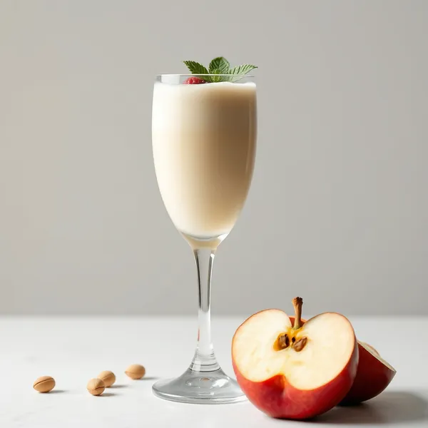 Smoothie di Mela e Latte di Pistacchio Amichevole Keto