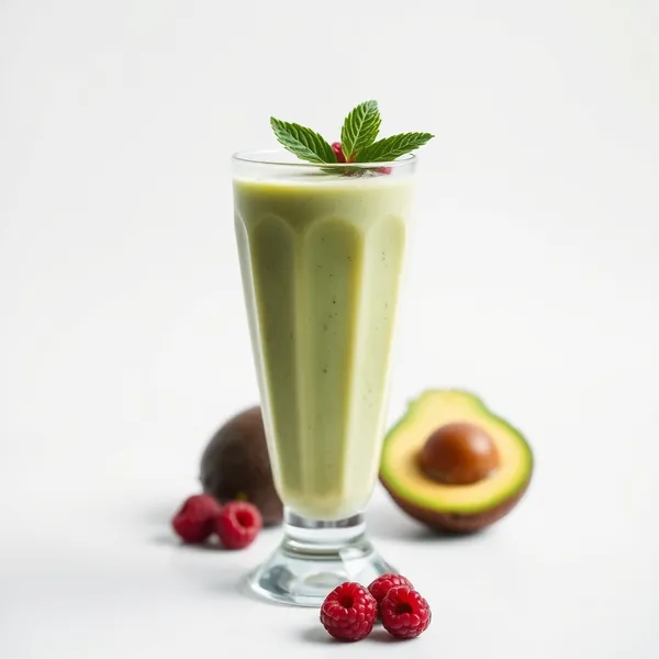 Batido de Aguacate y Agua de Coco Amigable con Keto