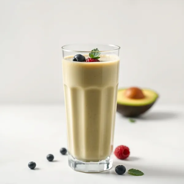 Keto-Friendly Avocado Hemp Milk Smoothie