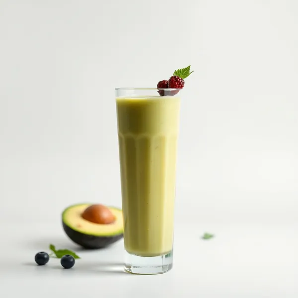 Batido de Proteína de Abacate Amigável com Keto