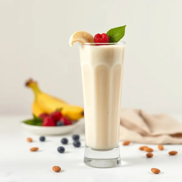 Smoothie Bananes Lait d'Amande Keto