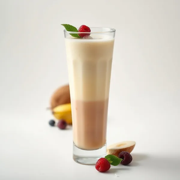 Batido de Banana e Água de Coco Amigável com Keto