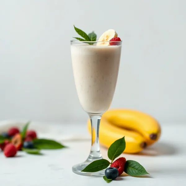 Keto-Friendly Banana Macadamia Milk Smoothie