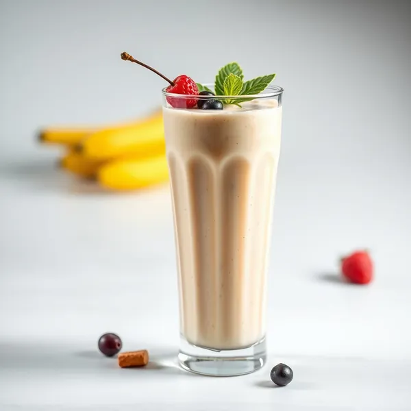 Batido de Proteína de Banana Amigável com Keto