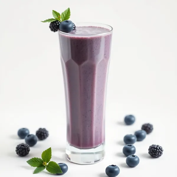 Smoothie Grec aux Myrtilles Amical Keto