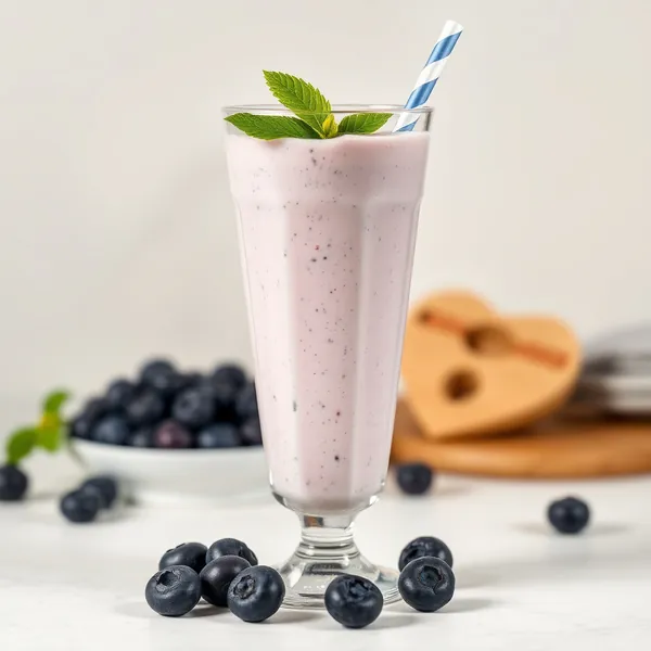 Batido de Kefir de Arándano Amigable con Keto