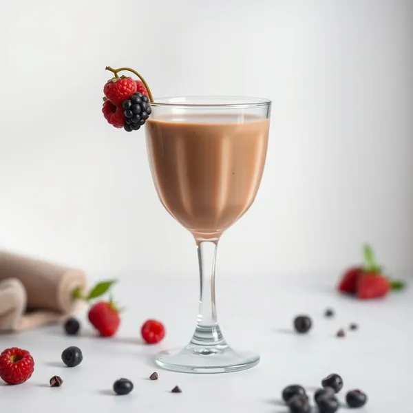 Smoothie de Kefir com Cacau Amigável para Keto