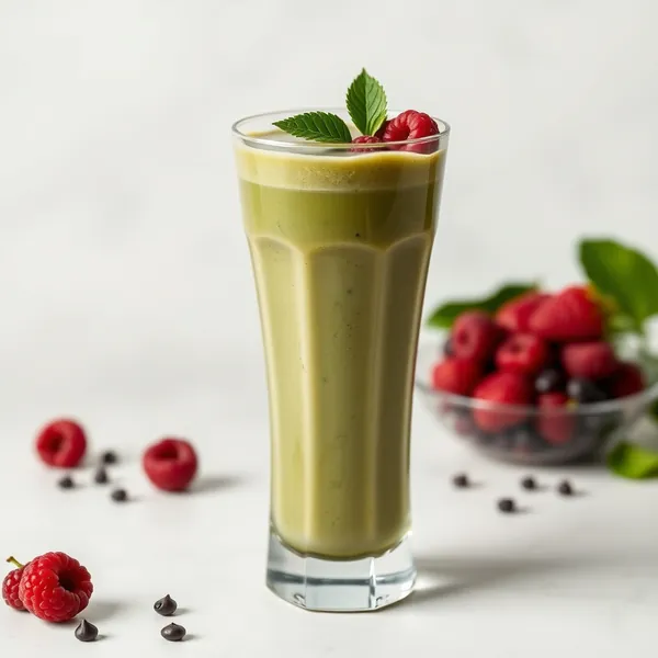 Smoothie de Cacau em Pó e Matcha Amigável com Keto