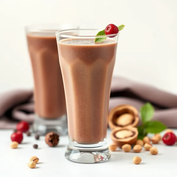 Keto-Friendly Cacao Powder Pistachio Milk Smoothie