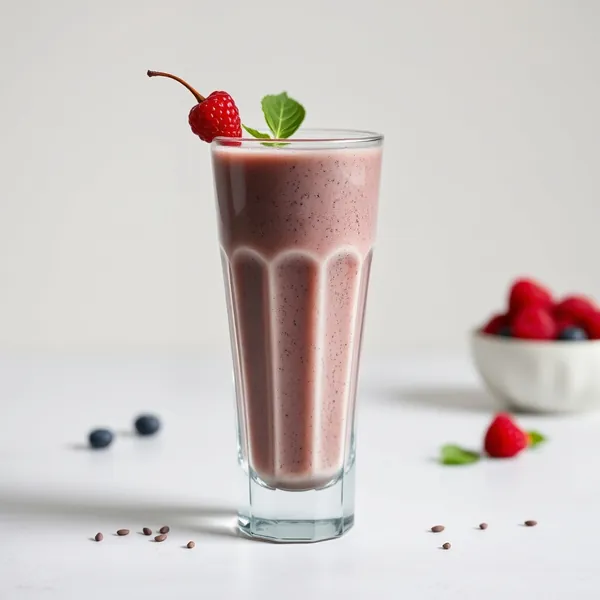 Smoothie Chia e Acqua di Cocco Keto-Friendly