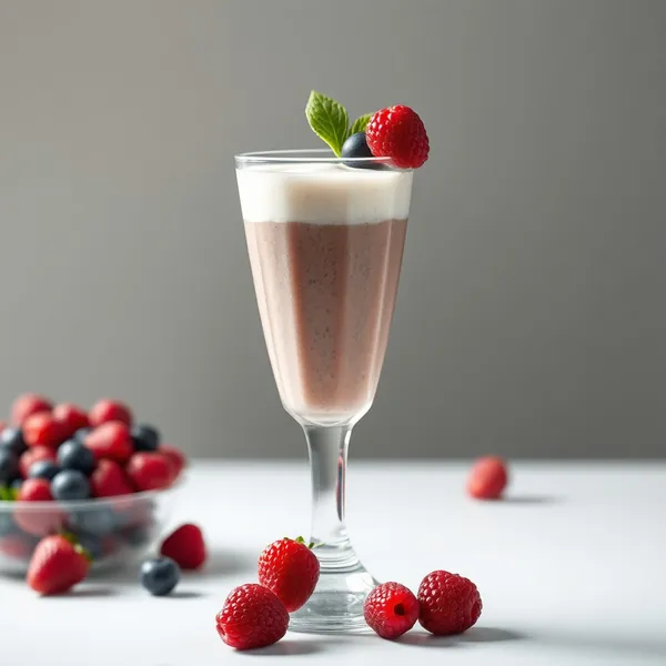 Smoothie de Yaourt Grec et Graines de Chia Amical Keto