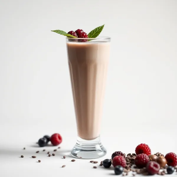 Keto-Friendly Chia Seed Hazelnut Milk Smoothie