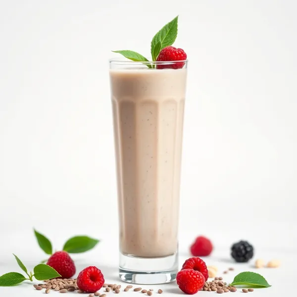 Smoothie di Latte di Macadamia e Semi di Chia Amichevole Keto