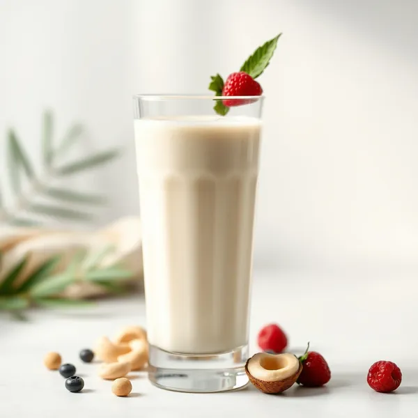 Keto-Friendly Coconut Cashew Milk Smoothie