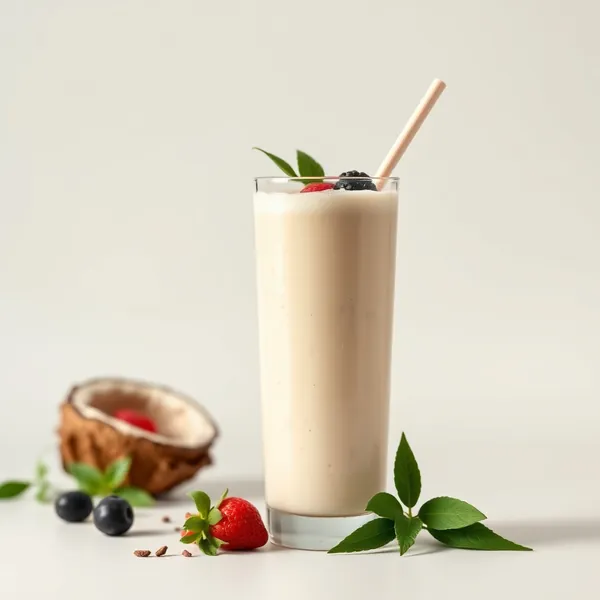 Keto-Friendly Coconut Hemp Milk Smoothie