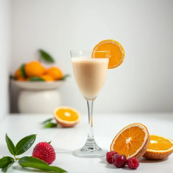 Batido de Naranja y Coco Amigable con Keto