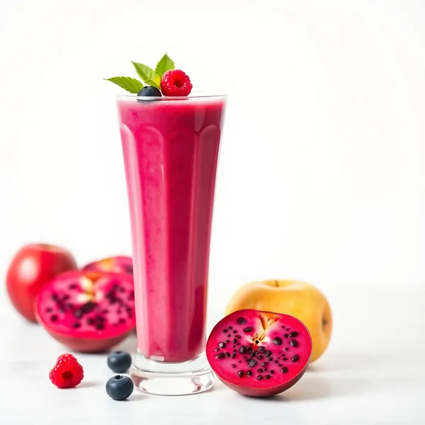 Smoothie de Jugo de Maçã e Dragão Amigável com Keto