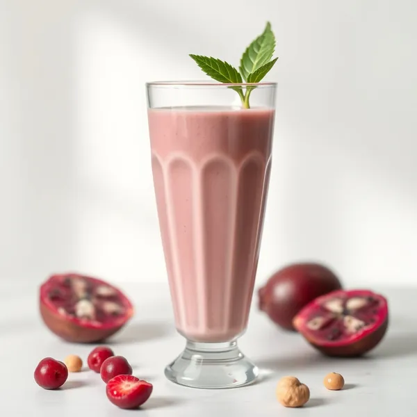 Smoothie di Frutta Drago e Latte di Nocciola Amichevole Keto