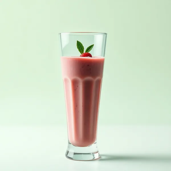 Smoothie Amigável Keto de Fruta Dragão e Leite de Ervilha