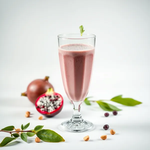Smoothie Keto de Fruit Dragon et Lait de Pistache