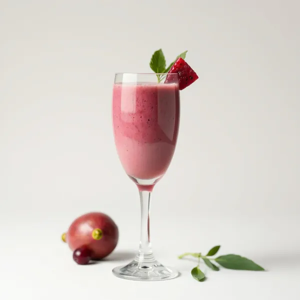 Smoothie Protéine Dragon Fruit Amical avec Keto