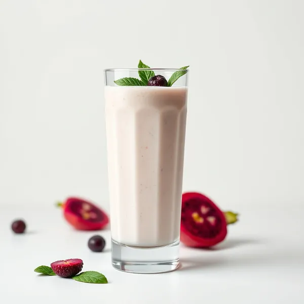 Smoothie de Arroz com Leite de Dragão Amigável com Keto