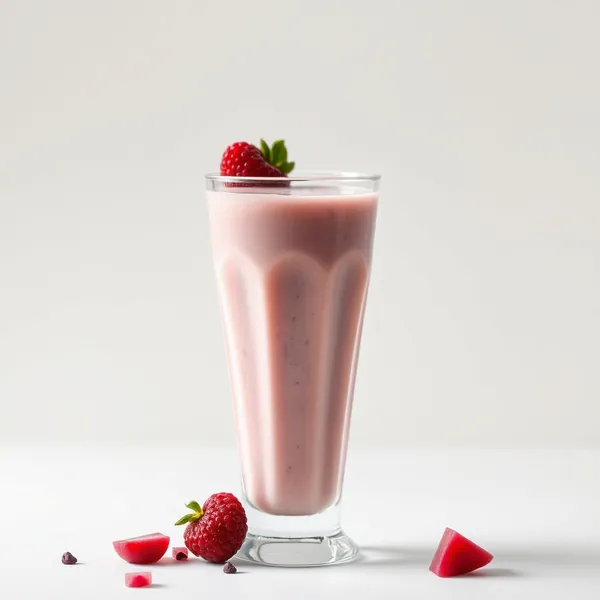 Smoothie de Fruta Dragão com Leite de Soja Amigável com Keto