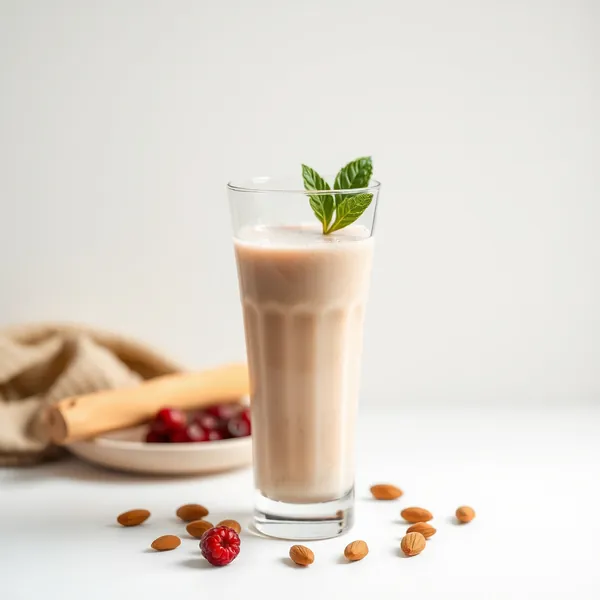 Keto-Friendly Ginger Almond Milk Smoothie