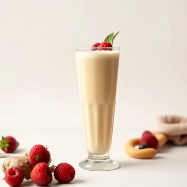 Smoothie au Lait de Cajou et au Gingembre Amical Keto