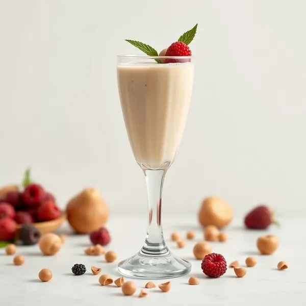 Keto-Friendly Ginger Hazelnut Milk Smoothie
