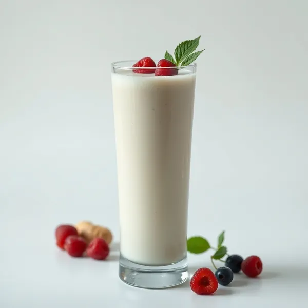 Smoothie de Kefir de Gengibre Amigável com Keto