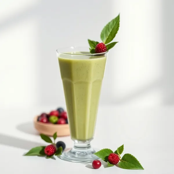 Batido de Té Matcha y Jengibre Amigable con Keto