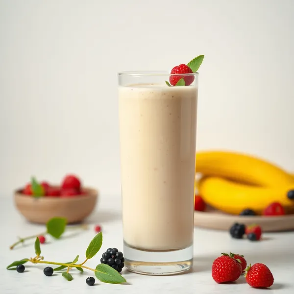 Batido de Arroz con Jengibre Amigable con Keto