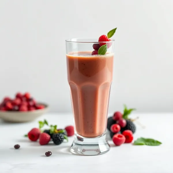 Smoothie de Café Frio com Goji Amigável Keto
