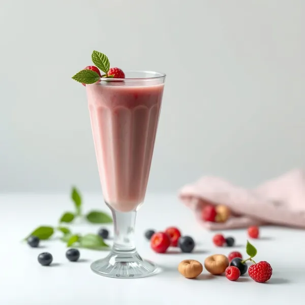 Smoothie au Lait de Noisette et Goji Amical Keto