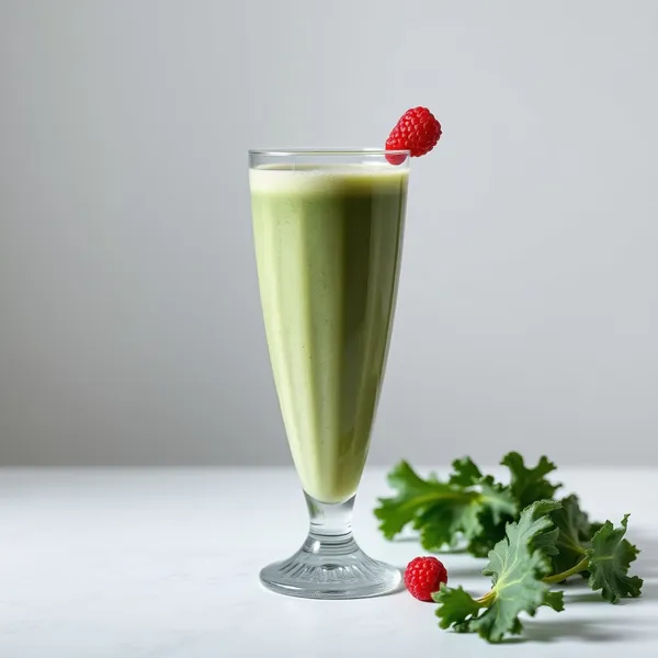 Smoothie Kale et Yogourt Grec Amical Keto