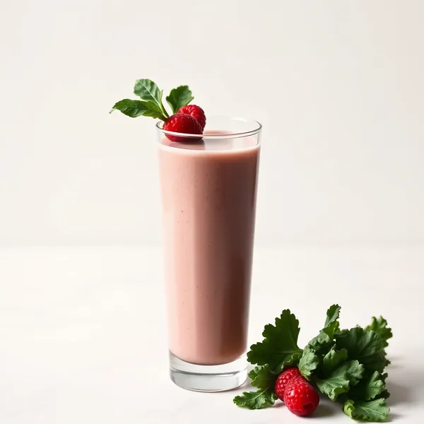 Keto-Friendly Kale Hemp Milk Smoothie