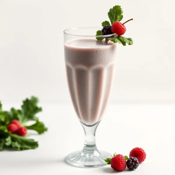 Smoothie de Kefir de Couve Amiga do Keto